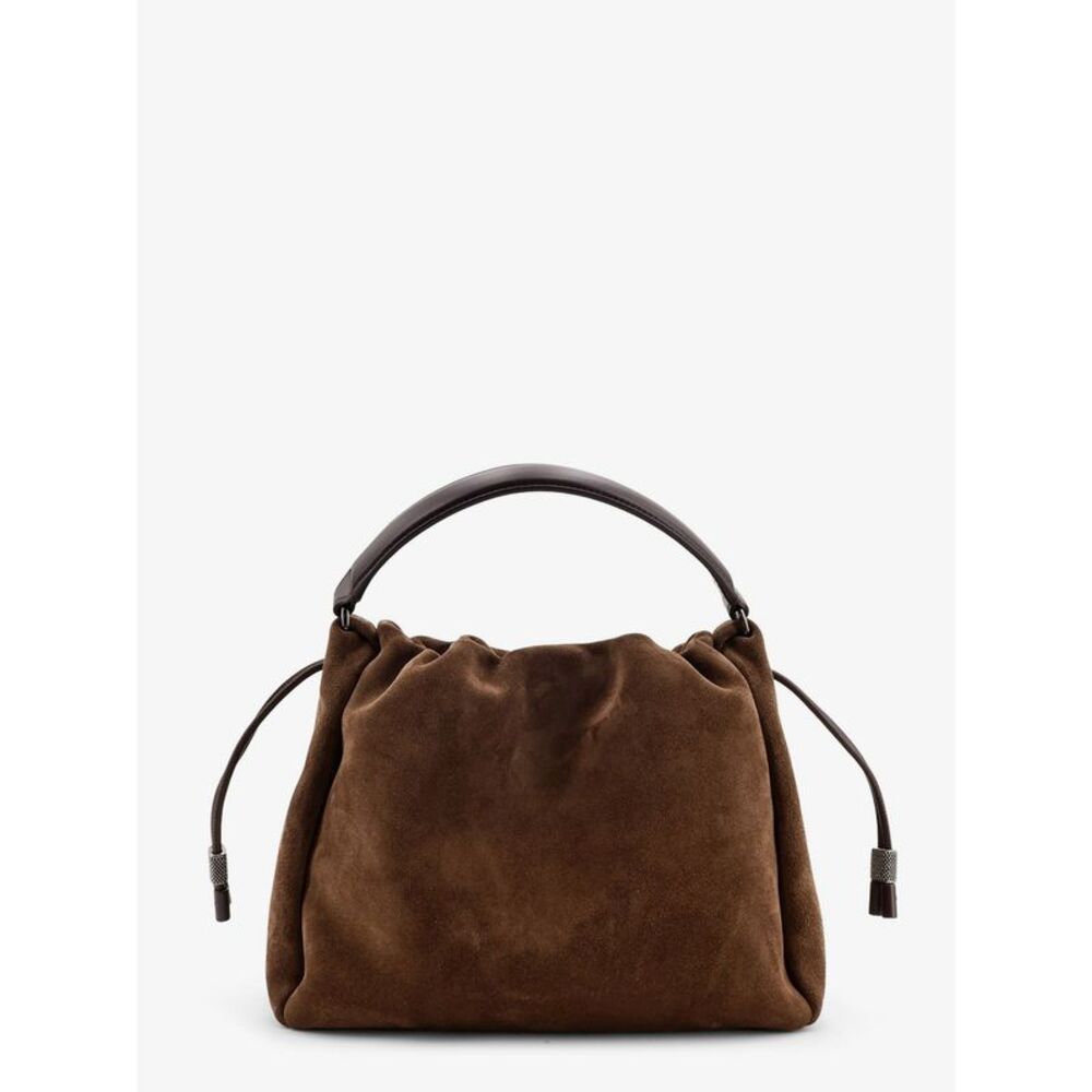 Brunello Cucinelli Women Bucket Mellow Suede Handbag